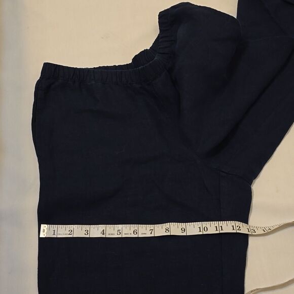 J. Jill love linen cropped pants size small - Picture 5 of 9